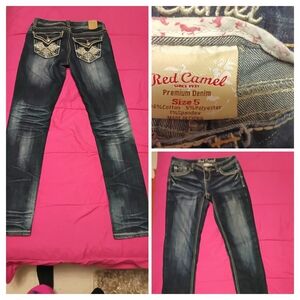 Red Camel Women's Dark Blue Skinny Jeans